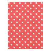 Knit Style Maple Leaf Knitting Motif Tafelkleed (Voorkant)