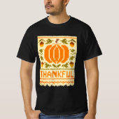 Knit Sweater Thanksgiving Shirt | Gezellige vakant (Voorkant)