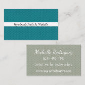 Knit Texture Visitekaartje (Voorkant / Achterkant)