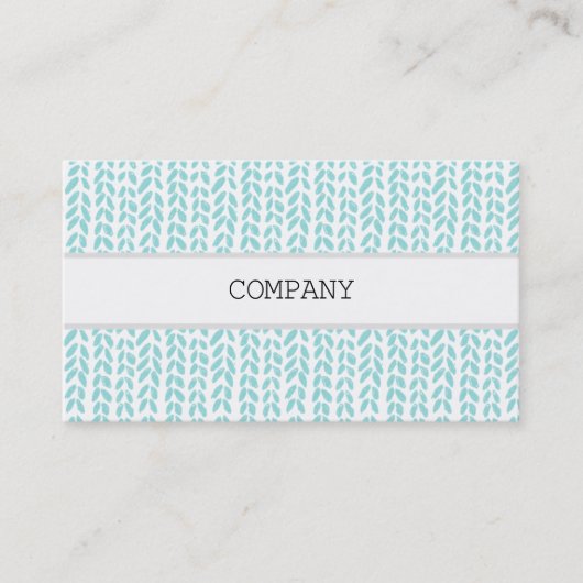 KNIT VISITEKAARTJE (Voorkant)