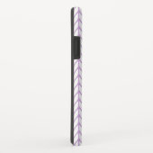 Knit voor kristalvormig roze lint Case-Mate iPhone case (Achterkant/rechts)