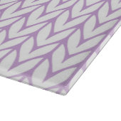 Knit voor kristalvormig roze lint snijplank (Hoek)