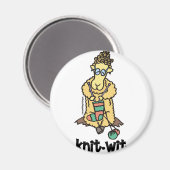 Knit-Wit Magneet (Voorkant / Achterkant)