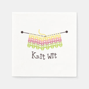 Knit Wit. Servetten