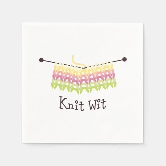 Knit Wit. Servetten (Voorkant)
