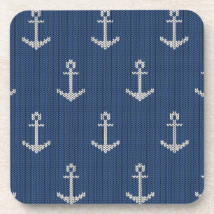 Knit Zee Anchor Bier Onderzetter