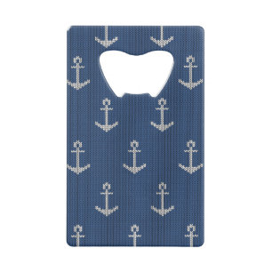 Knit Zee Anchor Creditkaart Flessenopener