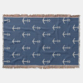 Knit Zee Anchor Deken (Voorkant)