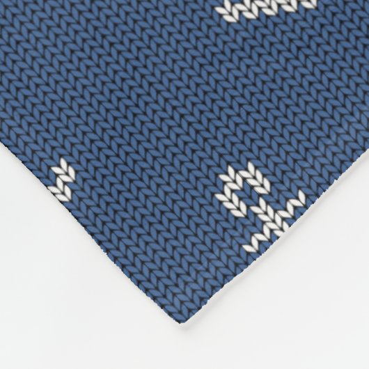 Knit Zee Anchor Fleece Deken (Hoek)