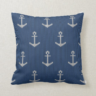 Knit Zee Anchor Kussen