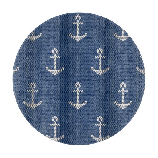 Knit Zee Anchor Snijplank (Voorkant)