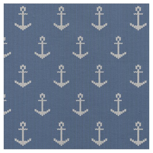 Knit Zee Anchor Stof (Close Up)