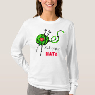 Knit, zonder haat t-shirt