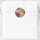 Knitingmandje Ronde Sticker (Tas)