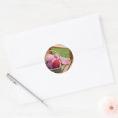 Knitingmandje Ronde Sticker (Envelop)