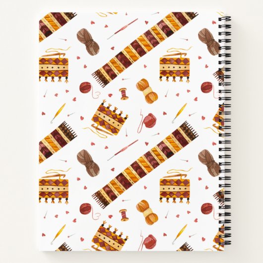 Knitingprojecten Notitieboek (Achterkant)