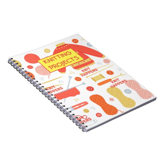 Knitingprojecten Notitieboek (Rechterzijde)