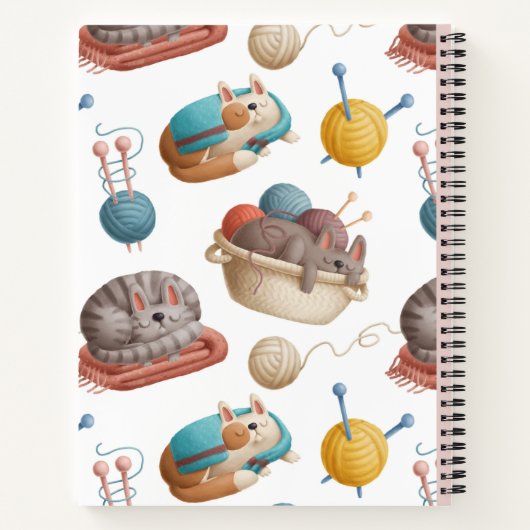 Knitingprojecten Notitieboek (Achterkant)