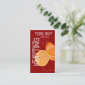 Knits Knitting Needles Crafts Yarn Balls Visitekaartje (Staand voorkant)