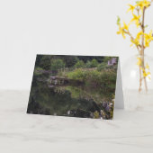 Knitsley, Consett Vist Pond foto Kaart (Gele Bloem)