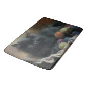 Knitt Companion Black Kitten met Yarn Badmat (Gekanteld)