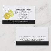 Knitt Craft Artist Visitekaartje (Voorkant / Achterkant)