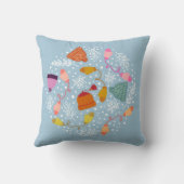 Knitted Hats and Mittens Winter Set Kussen (Achterkant)