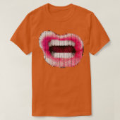 Knitted Lips  T-shirt (Design voorkant)