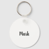 Knitted Queen of Hearts Valentine Self-Love Doll Sleutelhanger (Achterkant)