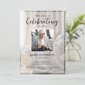 Knitter, Crafts, Celebration of Life Funeral Photo Kaart (Staand voorkant)