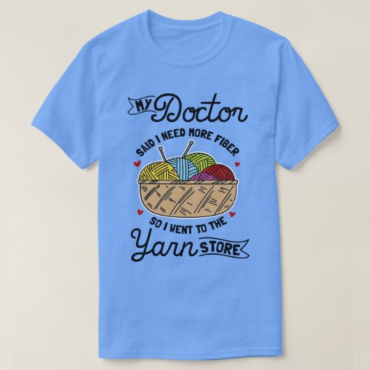 Knitter Gift T-shirt (Design voorkant)