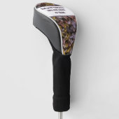 Knitter Haak Crafty Kleurrijke Liefdesgaren Golfheadcover (Schuin)