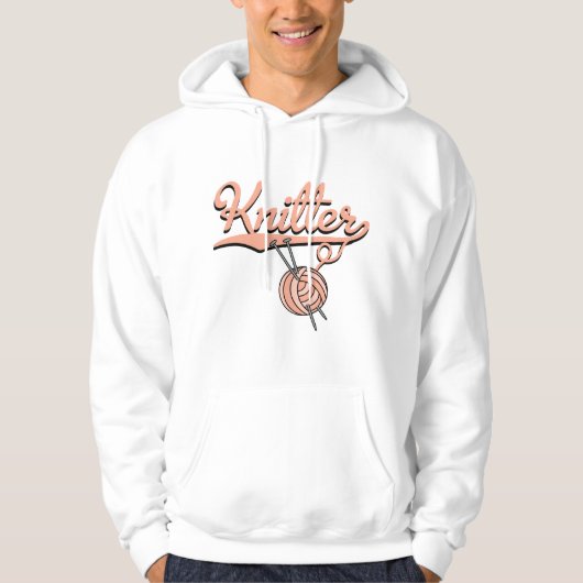 Knitter Hooded Sweatshirt (Voorkant)