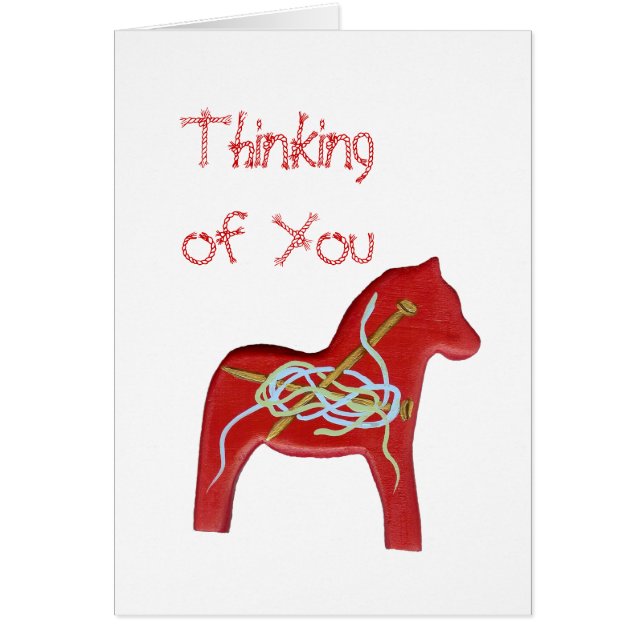 Knitters Blank in Kaart (Voorkant)