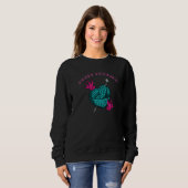 Knitters Happy Yarn Hand Knit Handicraft Trui (Voorkant volledig)