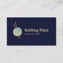 Knitters Knitting Yarn Ball Logo