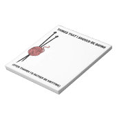 Knitter's notitieblok - dingen die ik zou moeten d (Linkerzijde)
