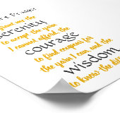 Knitters Prayer Funny Poster (Hoek)