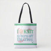 Knitters-project Tote Bag (Voorkant)