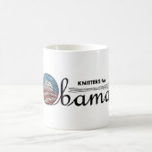 Knitters voor Obama Mok #2 (Center)