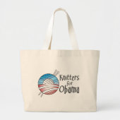 Knitters voor Obama, Tas (Voorkant)