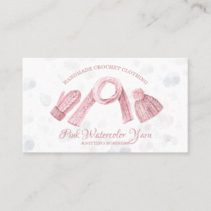 Knitting Amigurumi Crochet Winter Clothing Foto Visitekaartje