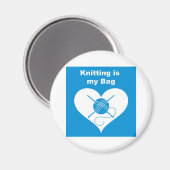 Knitting Bag Magneet (Voorkant / Achterkant)