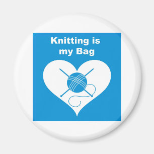 Knitting Bag Magneet