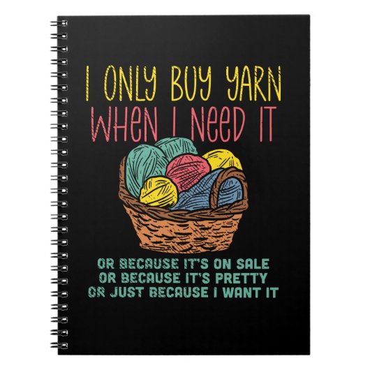 Knitting Basket Notitieboek (Voorkant)