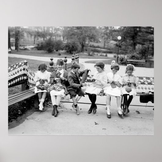 Knitting Bee, begin jaren '00 Poster (Voorkant)