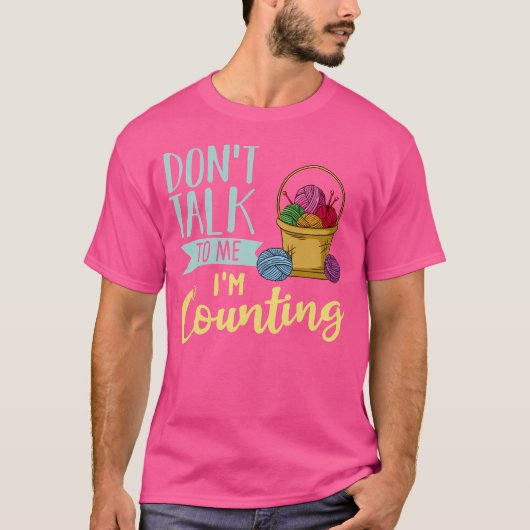 Knitting Beginners T-shirt (Voorkant)