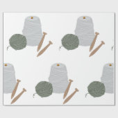 Knitting Cadeaupapier (Vlak)