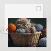 Knitting Card Briefkaart (Voorkant / Achterkant)