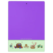 Knitting Charts Yarn Arts Graph Notitieboek Klembord (Achterkant)